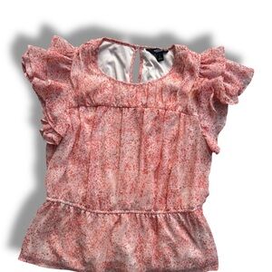 Simply Vera size Large Fun Floral Blouse